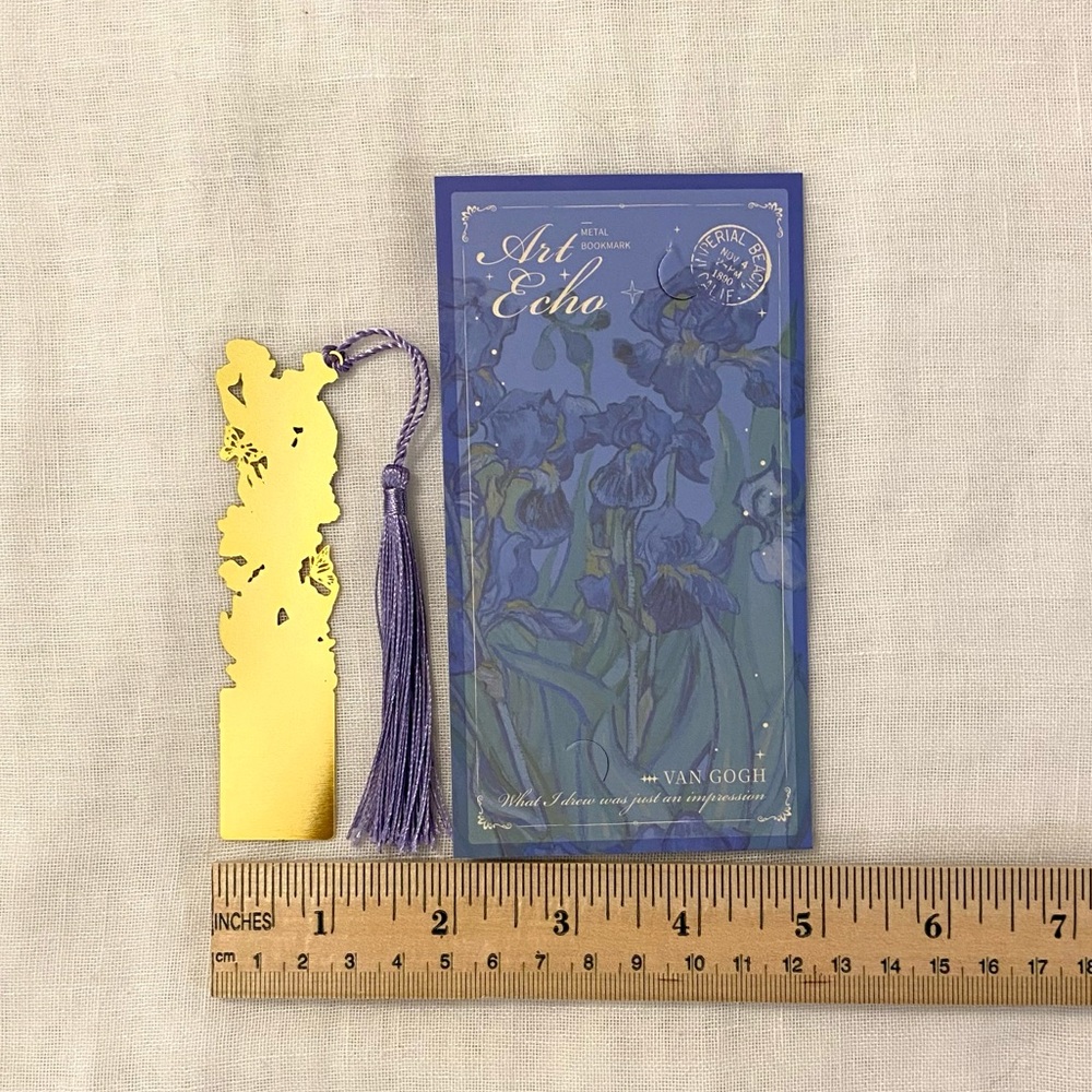 Metal Bookmarks | Choose One Beautifully Inspired by Van Gogh or Monet - Picture 7 of 10